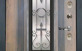 стальная дверь с тремя контурами уплотнения, модель ДВТРК-25 - внутренняя сторона
